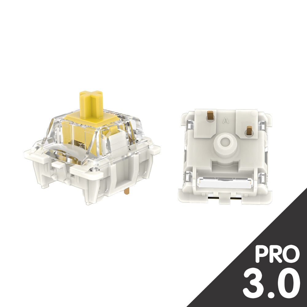 Gateron G Pro V3.0 Switches - Yellow